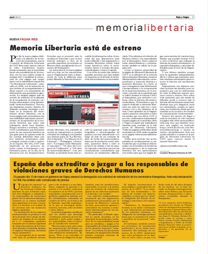 Memoria abril