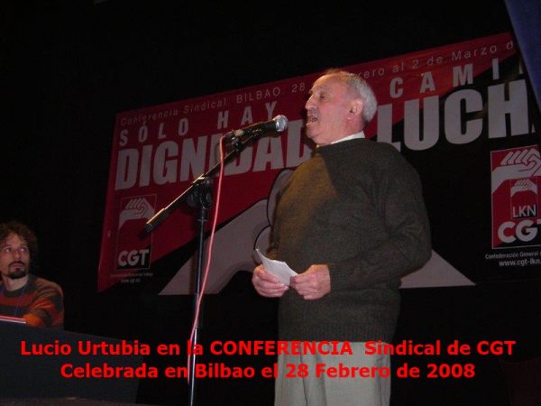 Lucio_Conferencia Sindical CGT Bilbao 2008