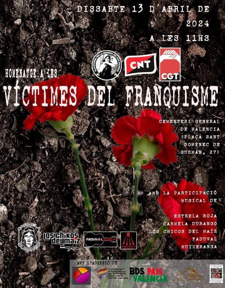 13-A: Homenatge a les víctimes del franquisme a València