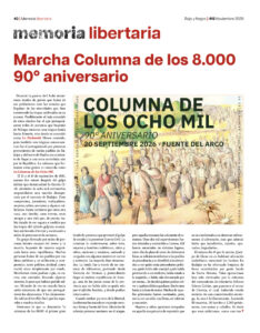 Memoria Libertaria Noviembre 2026